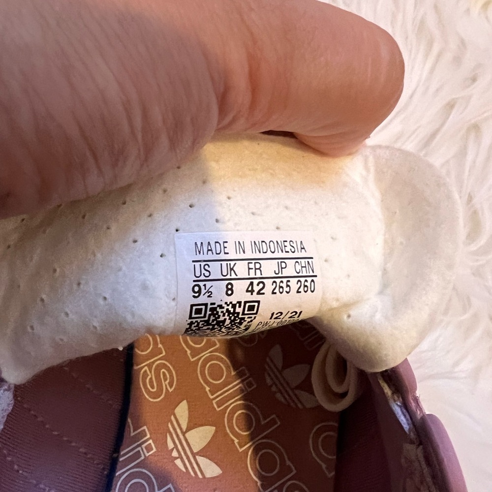Nwt revolve adidas retropy E5 magic mauve chalk white sneakers - Picture 8 of 10